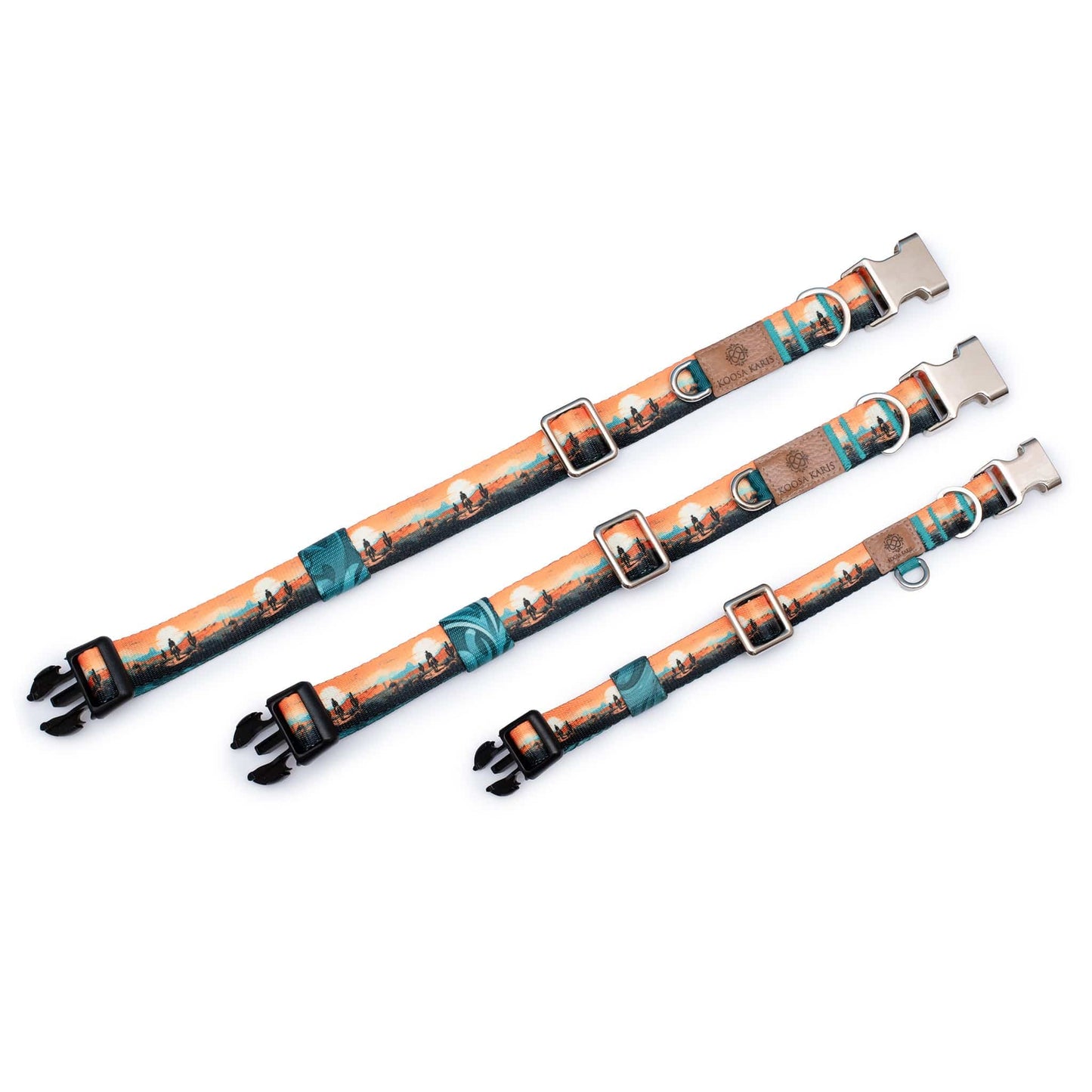 Sunset Cowboy Dog Collar