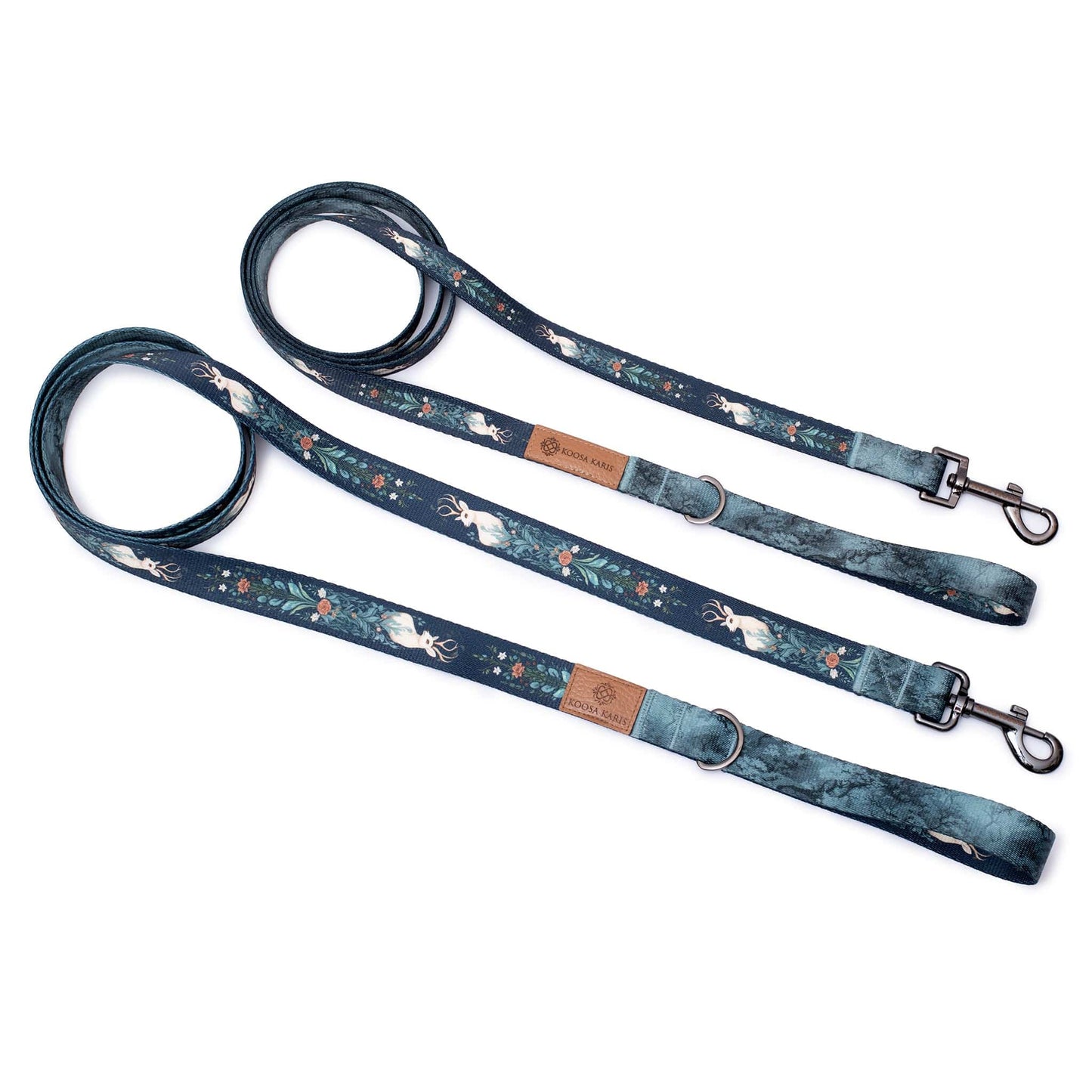 Winter Deer Dog Leash