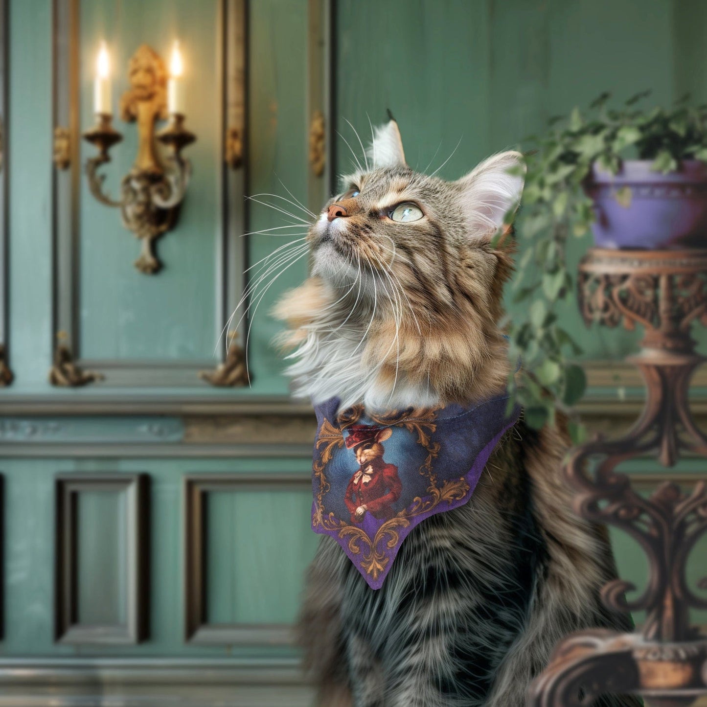 Madame & Messieur Mouse Cat Bandana