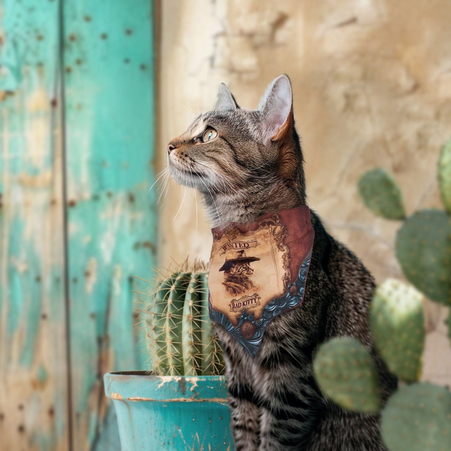 Wild West Cat Bandana