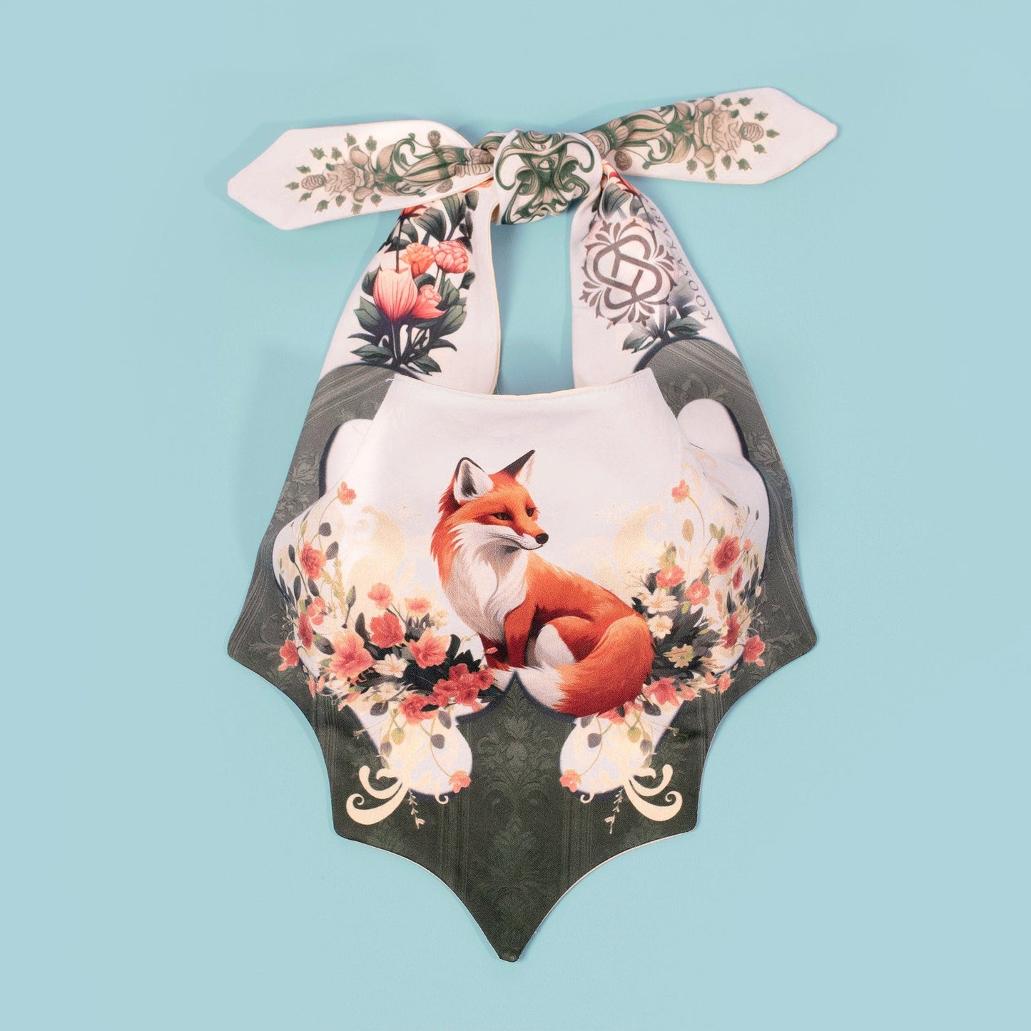 Flora Fox Dog Bandana