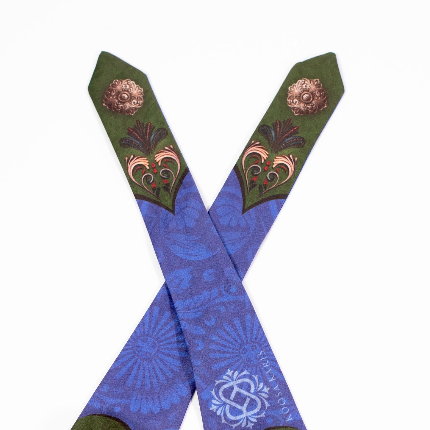 Indigo Flores Dog Bandana