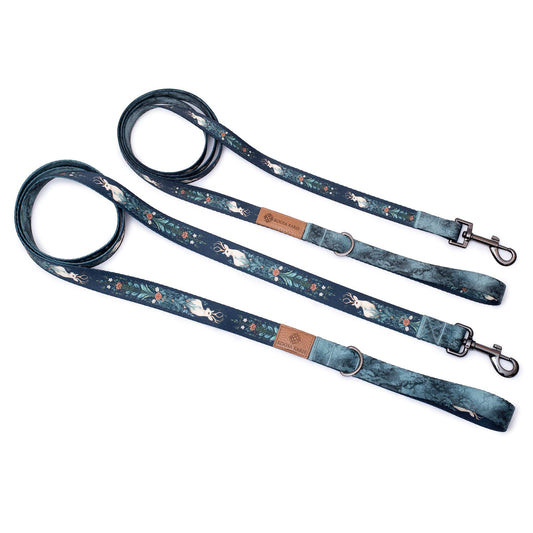 Winter Deer Dog Leash